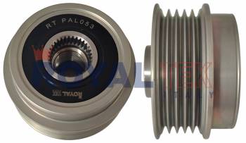 POLEA ALTERNADOR ROYALTEK HYUNDAI I10 1.2 16V KIA RIO 1.4 16V / DIAMETRO INTERNO 58 / DIAMETRO EXTERNO 63 / ALTURA 36.6 / 5 CANALES --- OEM 3732003500 5731